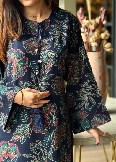 The Sapphire Batik Tunic