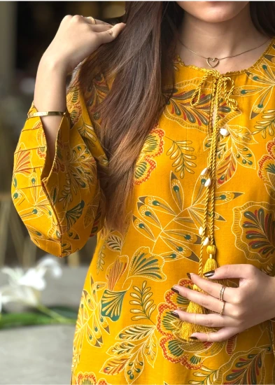 Marigold Botanical Tunic