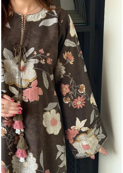 Olive Garden Floral Tunic